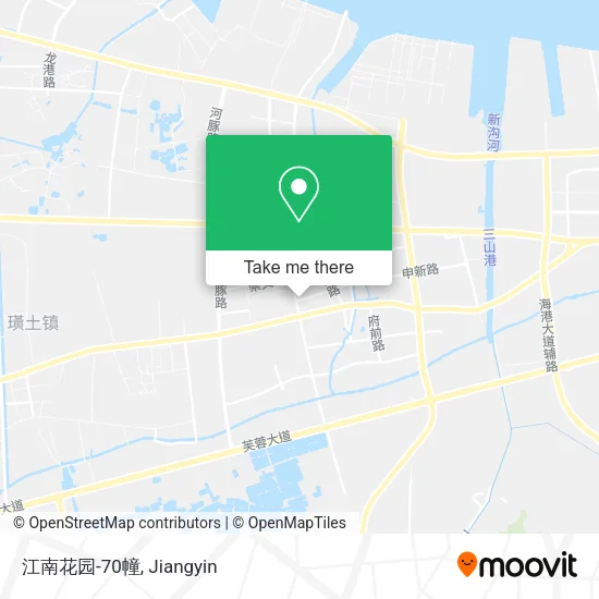 江南花园-70幢 map
