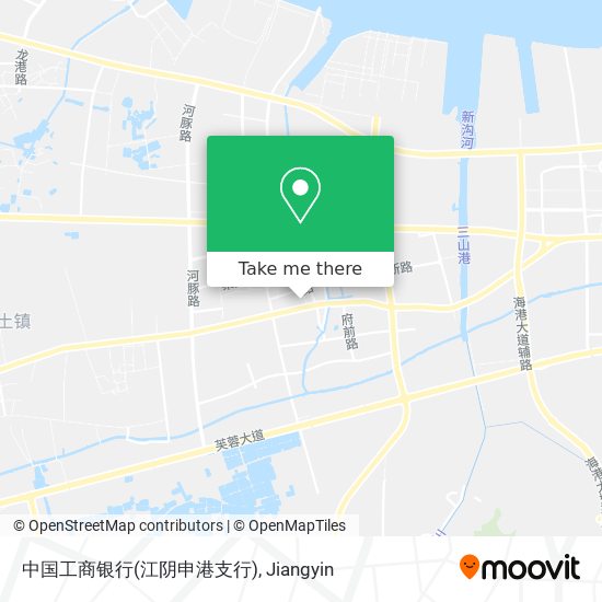 中国工商银行(江阴申港支行) map