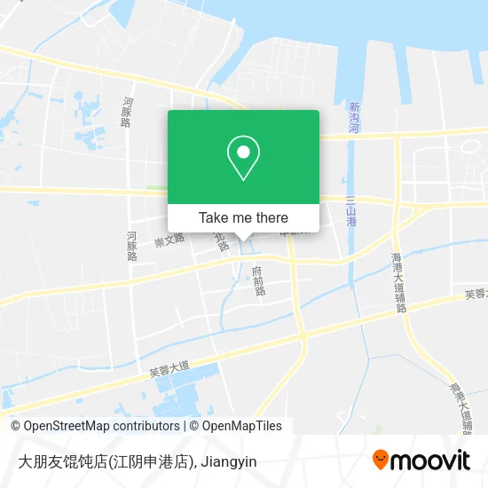 大朋友馄饨店(江阴申港店) map
