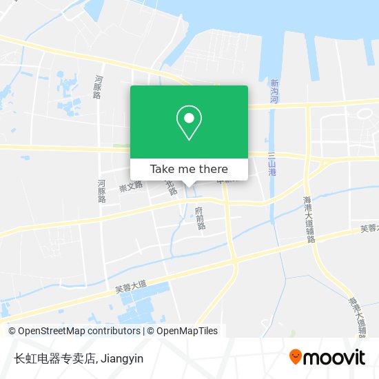 长虹电器专卖店 map