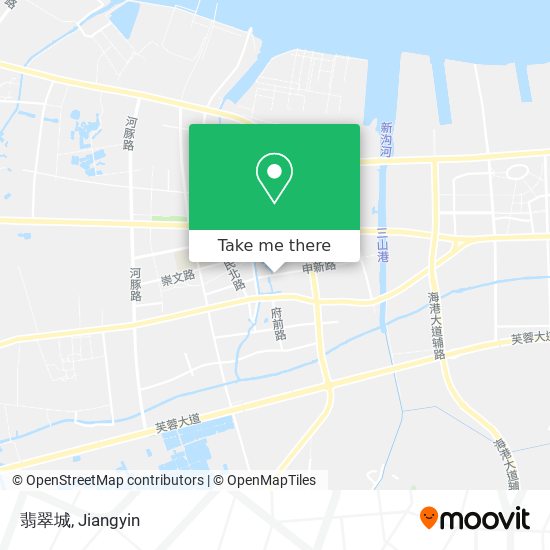 翡翠城 map
