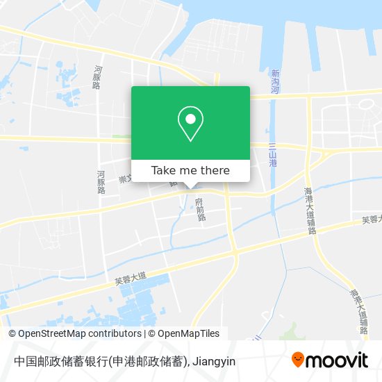 中国邮政储蓄银行(申港邮政储蓄) map