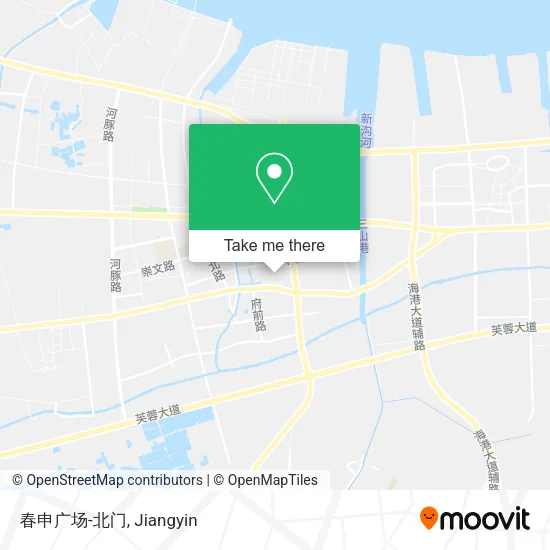 春申广场-北门 map