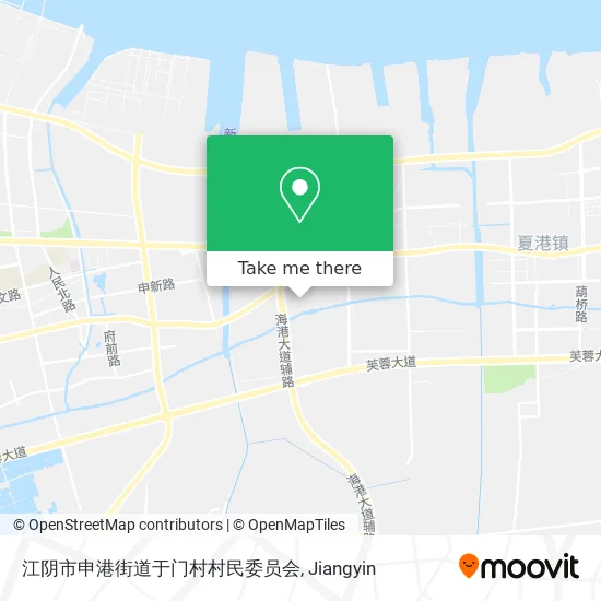 江阴市申港街道于门村村民委员会 map