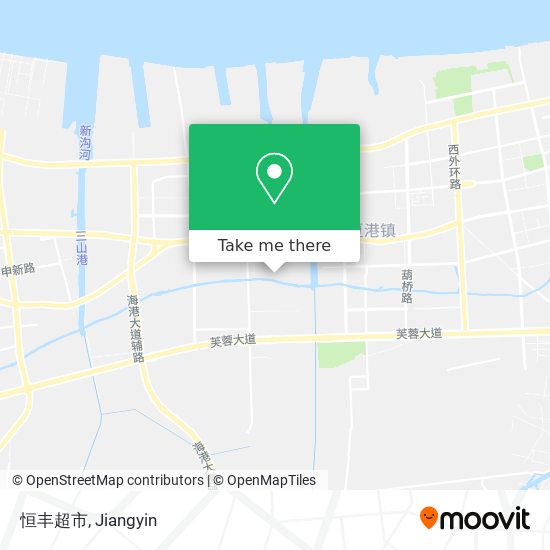 恒丰超市 map