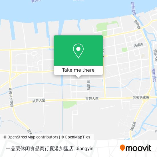 一品栗休闲食品商行夏港加盟店 map