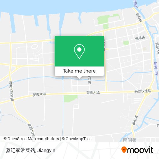 蔡记家常菜馆 map