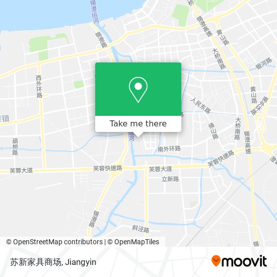 苏新家具商场 map
