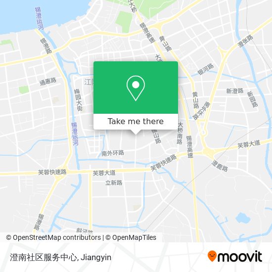 澄南社区服务中心 map