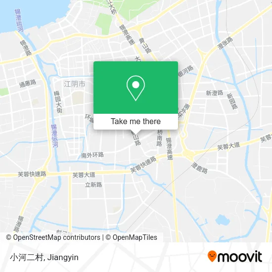 小河二村 map