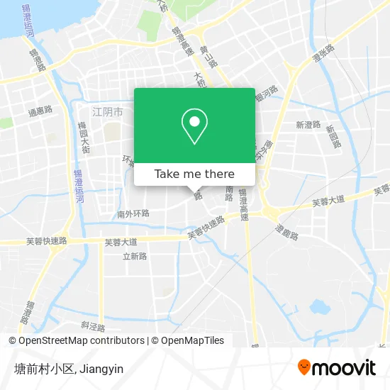 塘前村小区 map