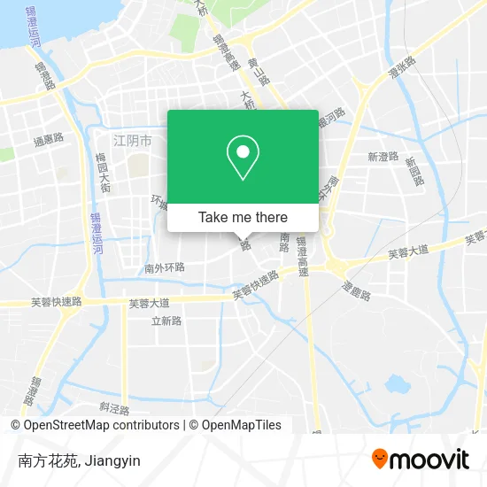 南方花苑 map
