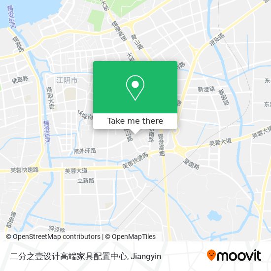 二分之壹设计高端家具配置中心 map