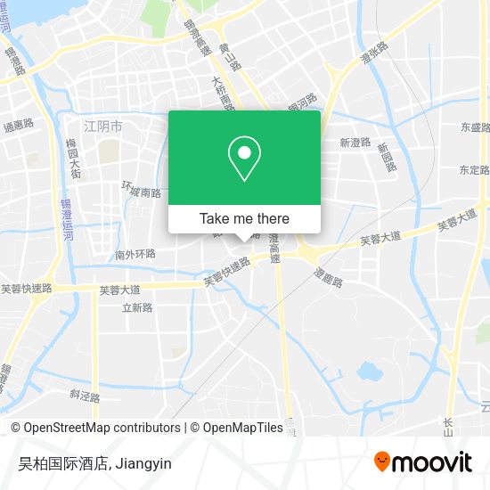 昊柏国际酒店 map