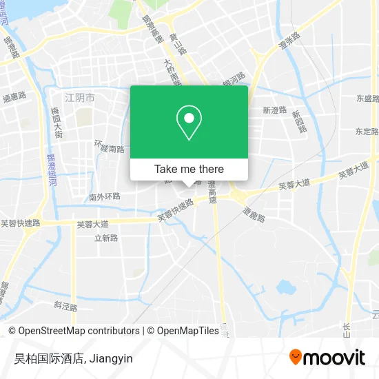 昊柏国际酒店 map