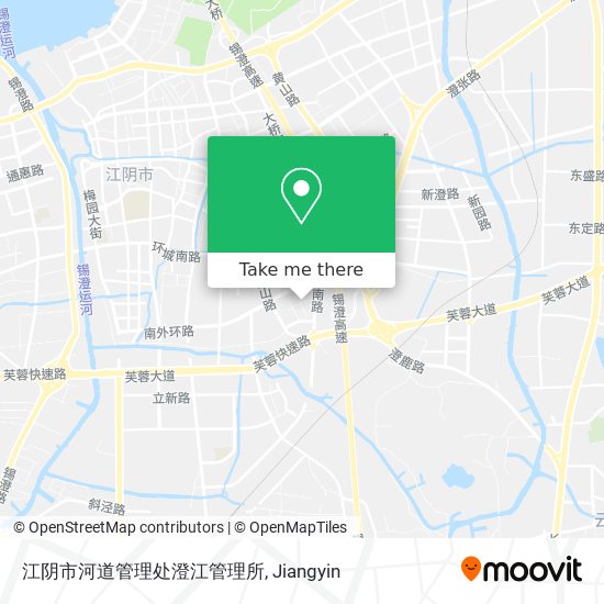 江阴市河道管理处澄江管理所 map