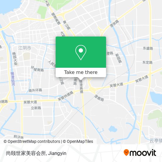 尚颐世家美容会所 map