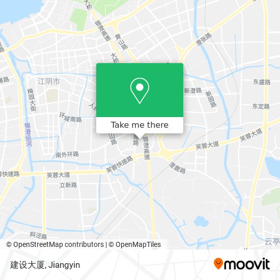 建设大厦 map