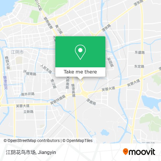 江阴花鸟市场 map