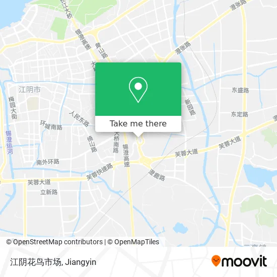 江阴花鸟市场 map