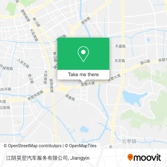 江阴昊翌汽车服务有限公司 map