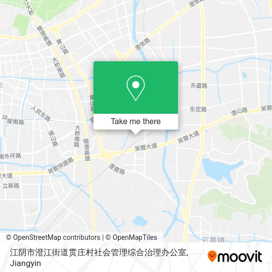 江阴市澄江街道贯庄村社会管理综合治理办公室 map