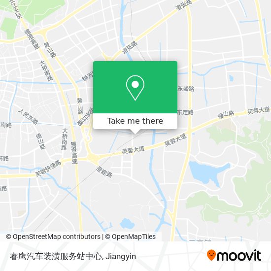 睿鹰汽车装潢服务站中心 map