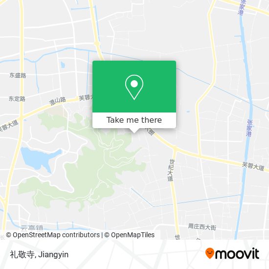 礼敬寺 map
