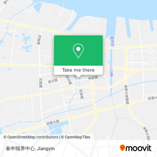 春申颐养中心 map