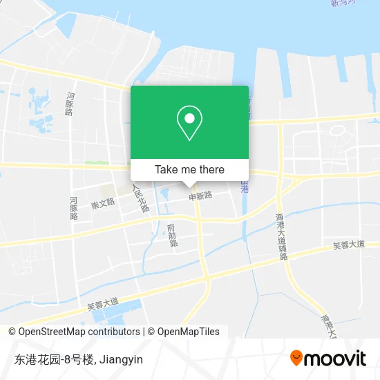 东港花园-8号楼 map