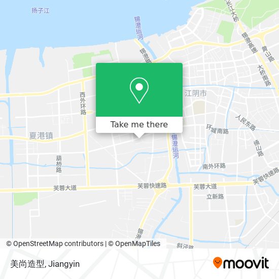 美尚造型 map