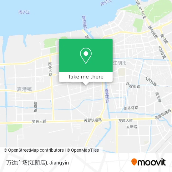 万达广场(江阴店) map
