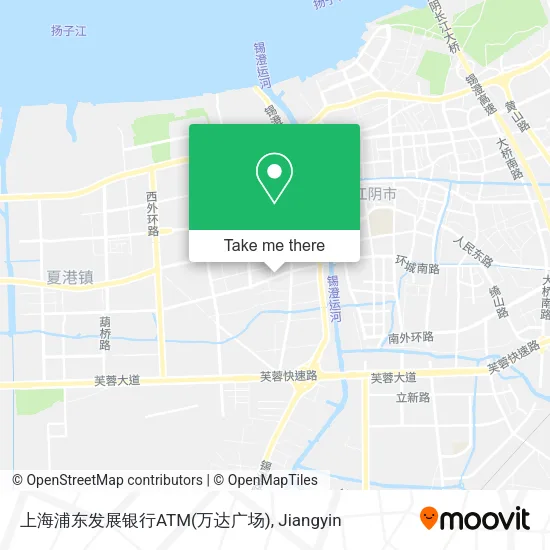 上海浦东发展银行ATM(万达广场) map