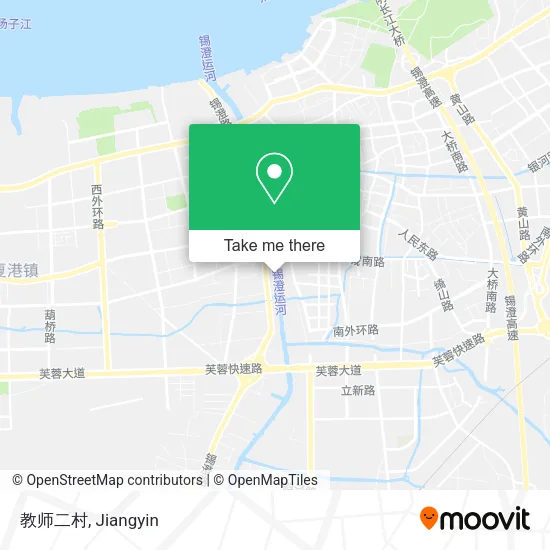 教师二村 map
