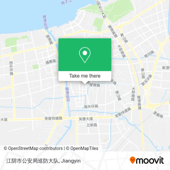 江阴市公安局巡防大队 map