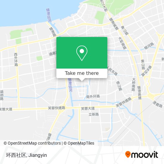 环西社区 map