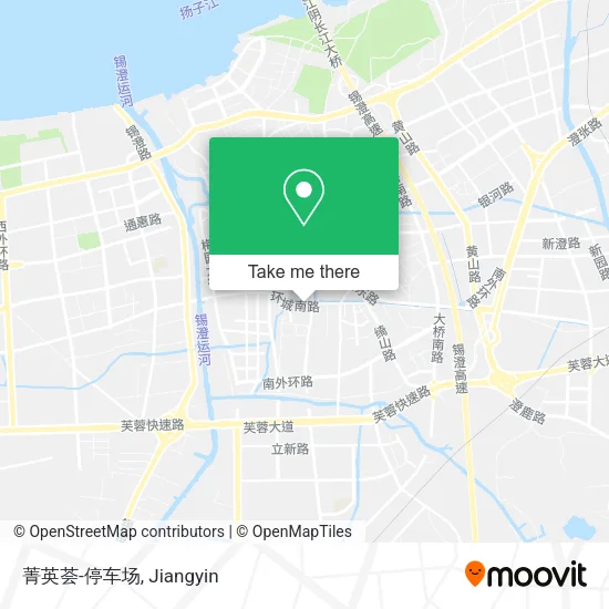 菁英荟-停车场 map