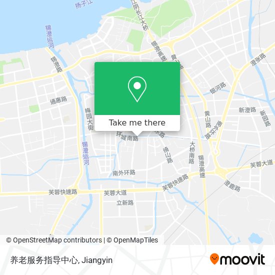 养老服务指导中心 map