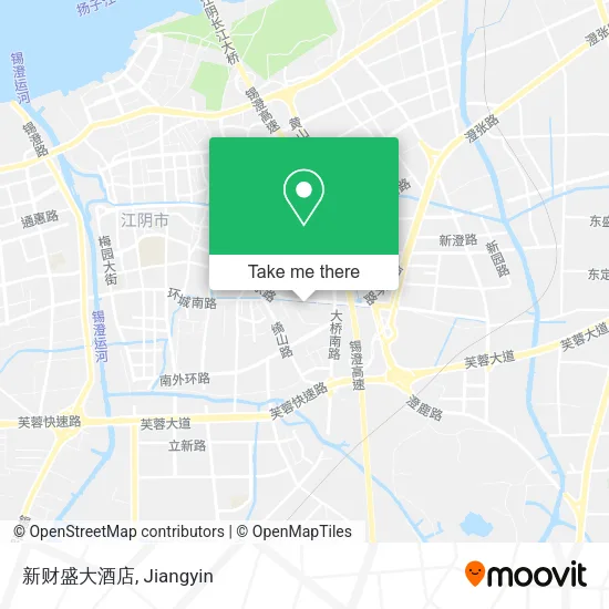 新财盛大酒店 map