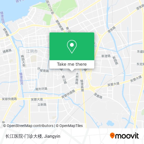 长江医院-门诊大楼 map