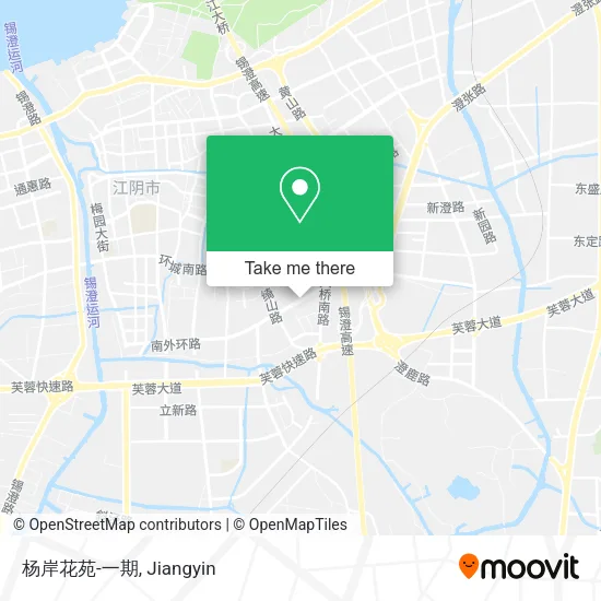 杨岸花苑-一期 map