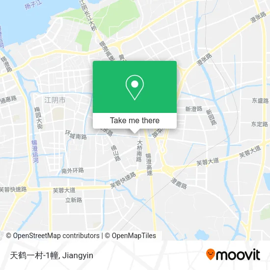 天鹤一村-1幢 map