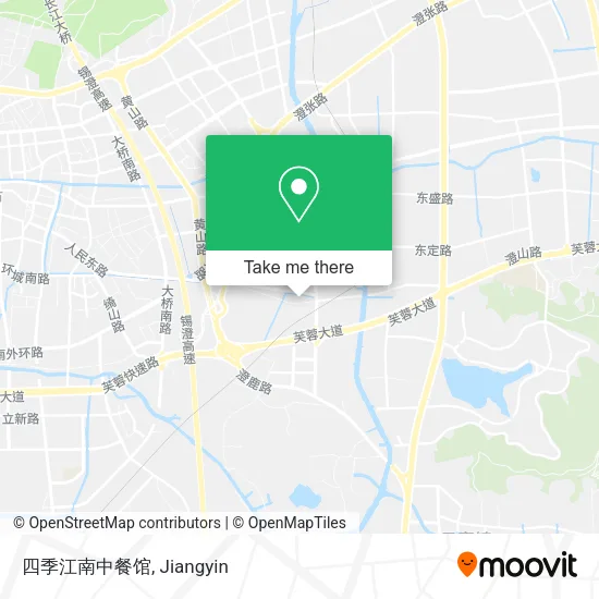四季江南中餐馆 map