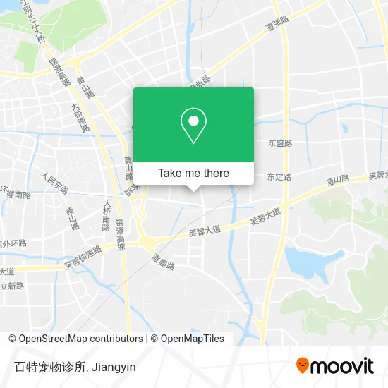 百特宠物诊所 map