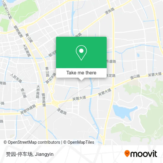 赞园-停车场 map