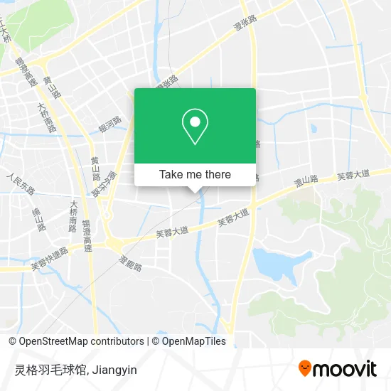 灵格羽毛球馆 map