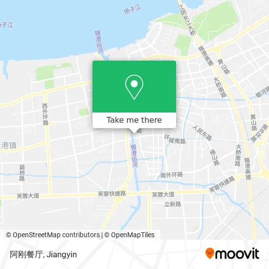 阿刚餐厅 map
