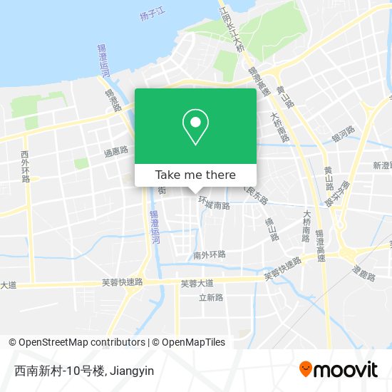 西南新村-10号楼 map