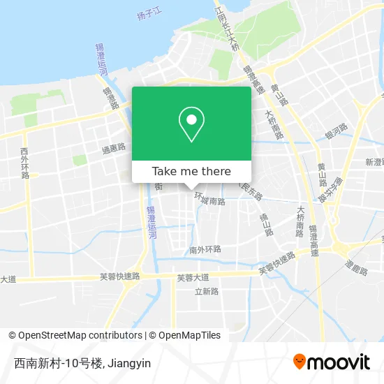西南新村-10号楼 map