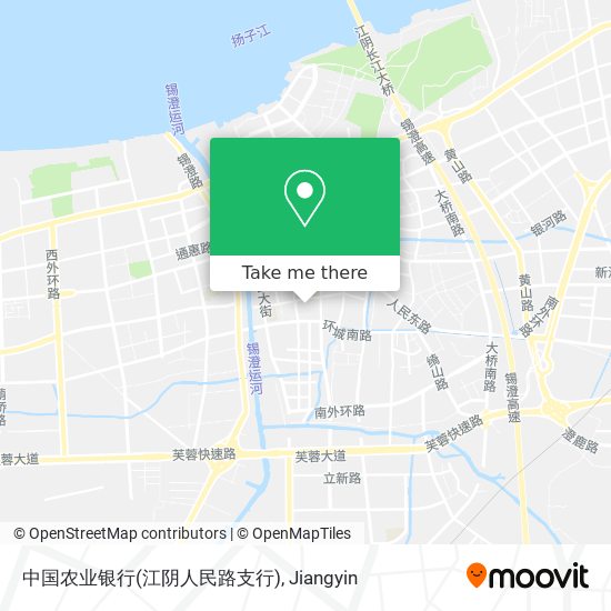 中国农业银行(江阴人民路支行) map